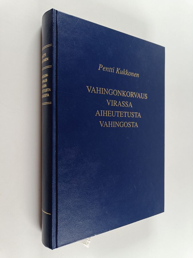 Vahingonkorvaus virassa aiheutetusta vahingosta