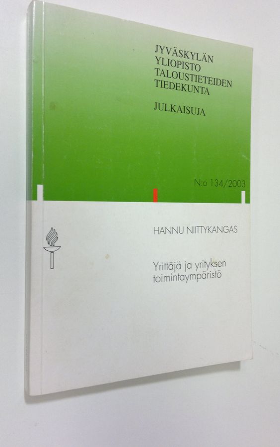 Yrittäjä ja yrityksen toimintaympäristö