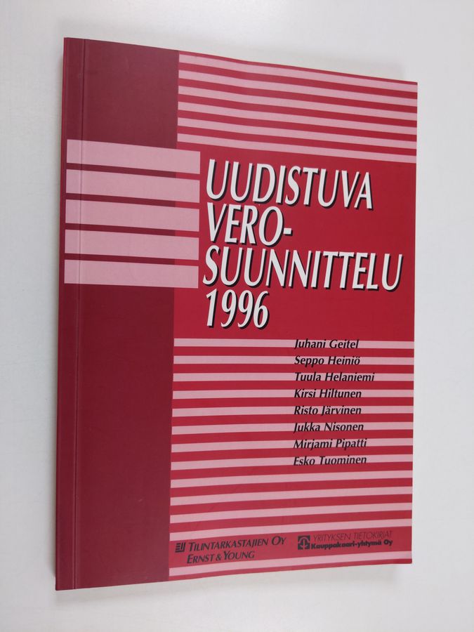 Uudistuva verosuunnittelu 1996