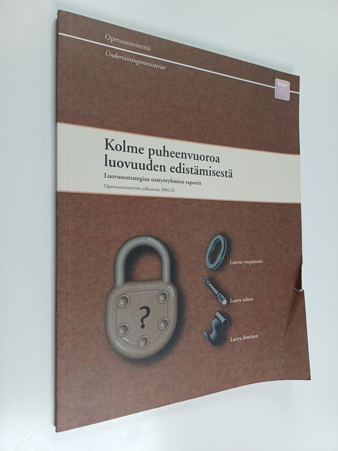 Kolme puheenvuoroa luovuuden edistämisestä