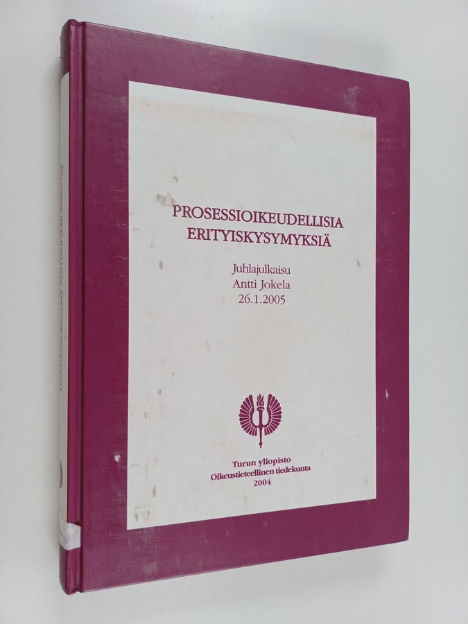 Prosessioikeudellisia erityiskysymyksiä