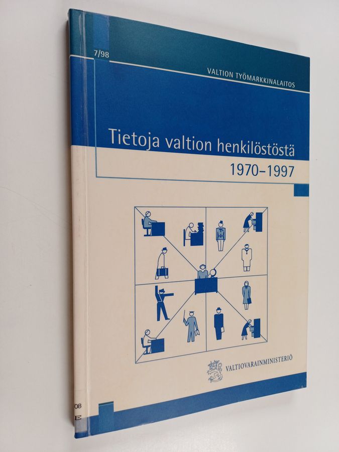 Tietoja valtion henkilöstöstä 1970-1997.