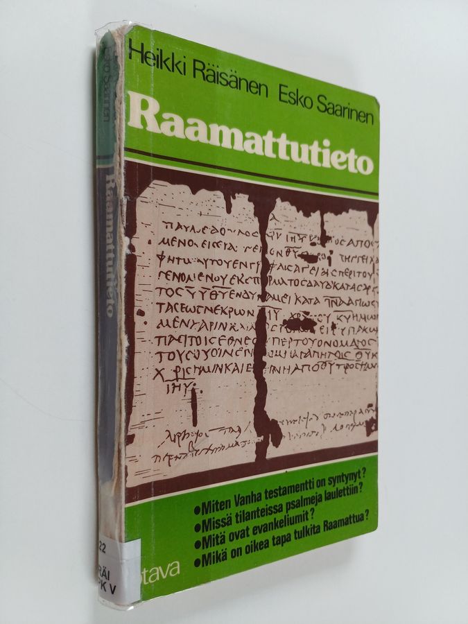 Heikki Räisänen : Raamattutieto