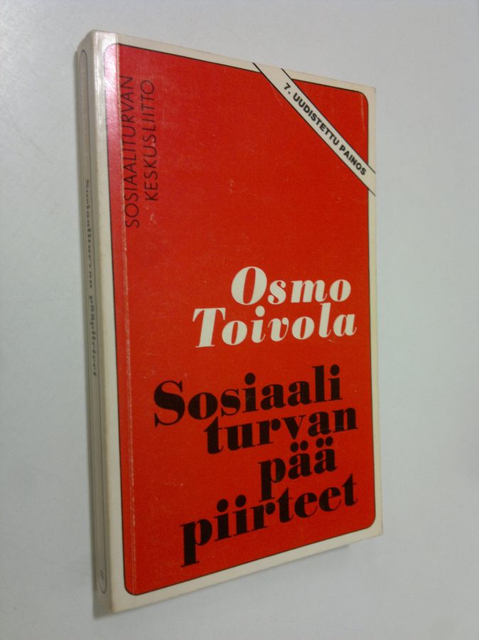 Osmo Toivola : Sosiaaliturvan pääpiirteet
