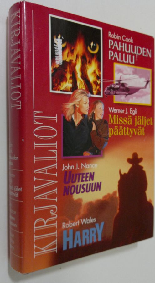 Kirjavaliot : Pahuuden paluu ; Missä jäljet päättyvät ; Uuteen nousuun ; Harry