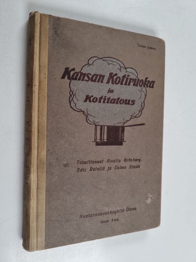 Kansan kotiruoka ja kotitalous 1-2 - Kotitalous- ja ruokatavaraoppi ; Kansan kotiruoka
