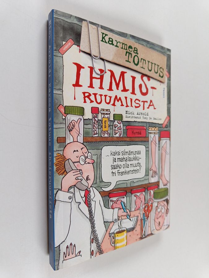 Nick Arnold : Karmea totuus ihmisruumiista