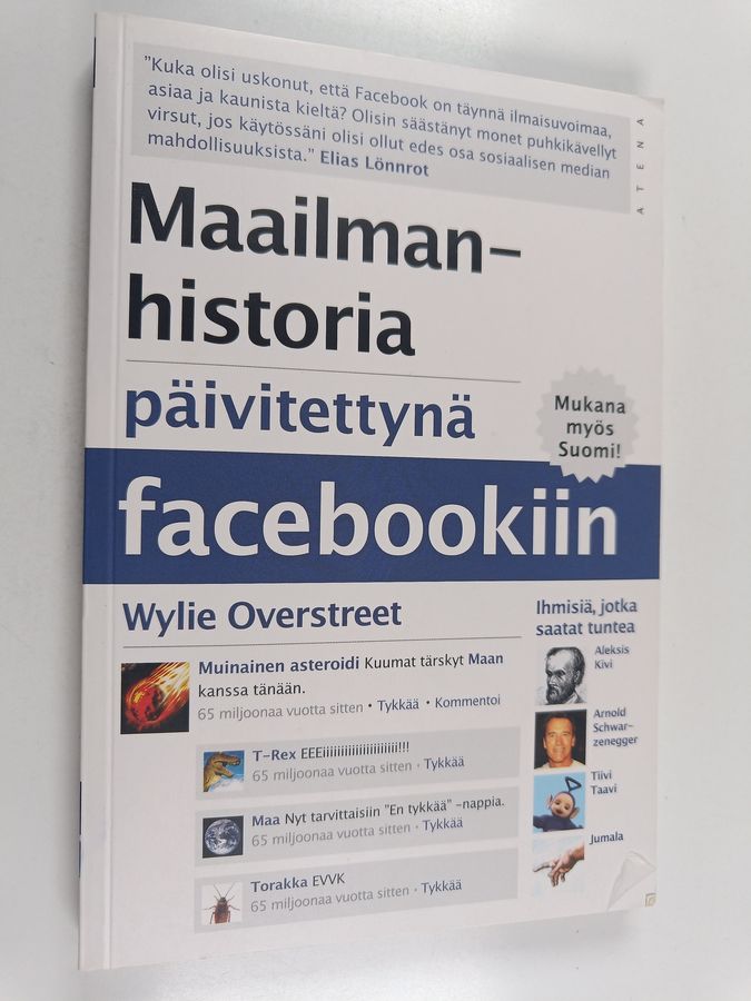 Maailmanhistoria päivitettynä Facebookiin
