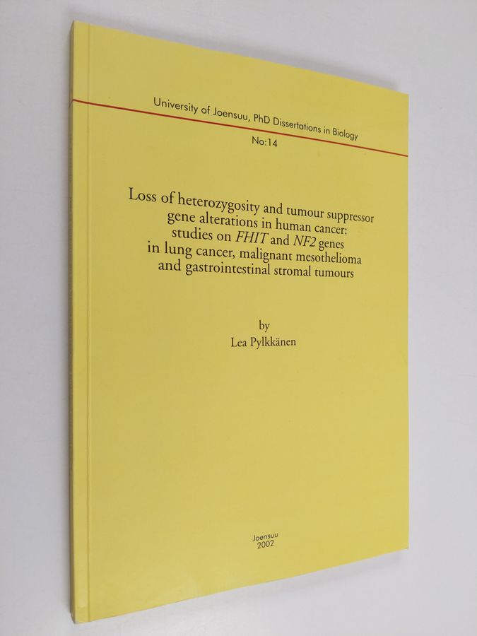 Loss of heterozygosity and tumour suppressor gene alterations in human cancer
