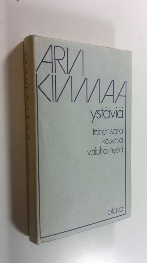 Arvi Kivimaa : Ystäviä : toinen sarja kasvoja valohämystä