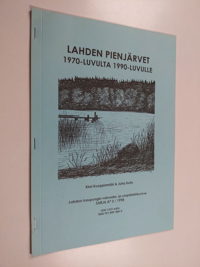 Lahden pienjärvet 1970-luvulta 1990-luvulle