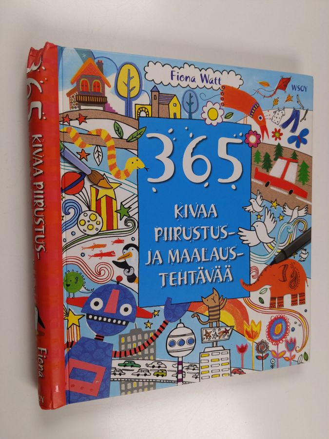 365 kivaa piirustus- ja maalaustehtävää
