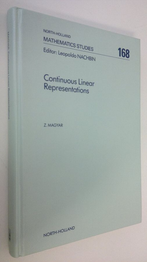 Continuous Linear Representations