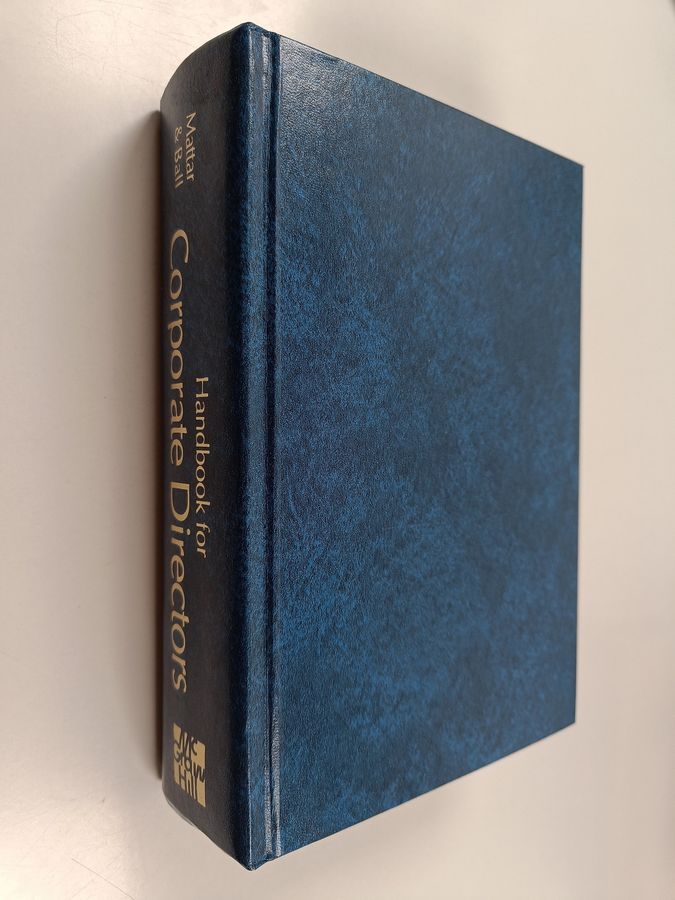 Michael Ball : Handbook for Corporate Directors