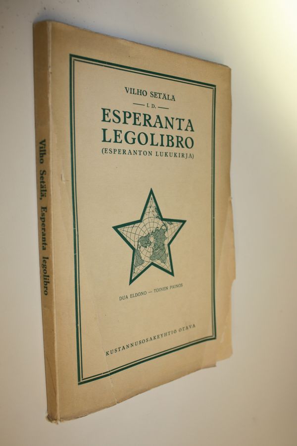 Vilho Setälä : Esperanta legolibro : (esperanton lukukirja)