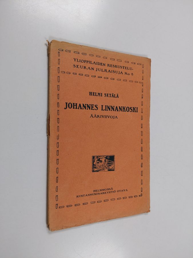 Johannes Linnankoski : ääriviivoja