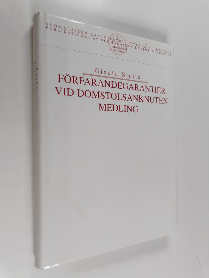 Förfarandegarantier vid domstolsanknuten medling