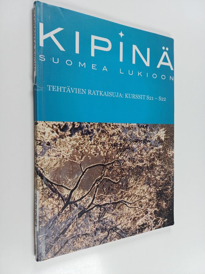 Niina Eloranta : Kipinä : suomea lukioon : tehtävien ratkaisuja kurssit S21-S22