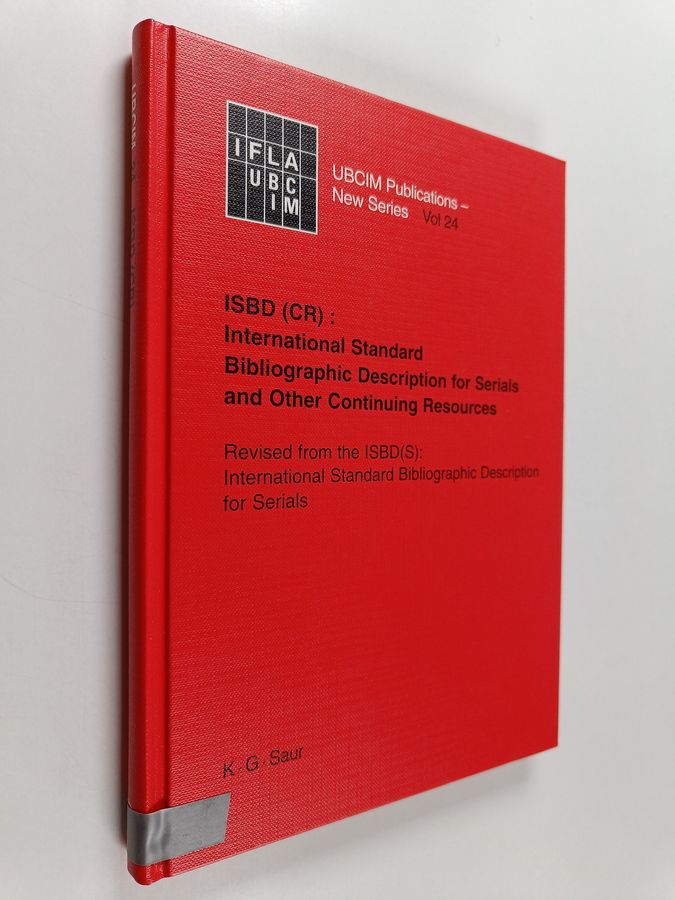 International standard bibliographic description for serials and other continuing resources