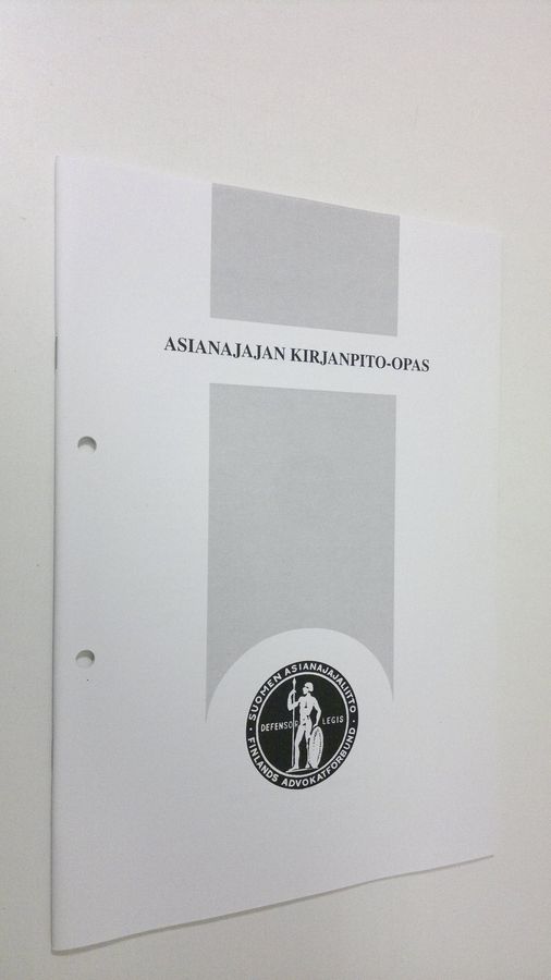 Asianajajan kirjanpito-opas.