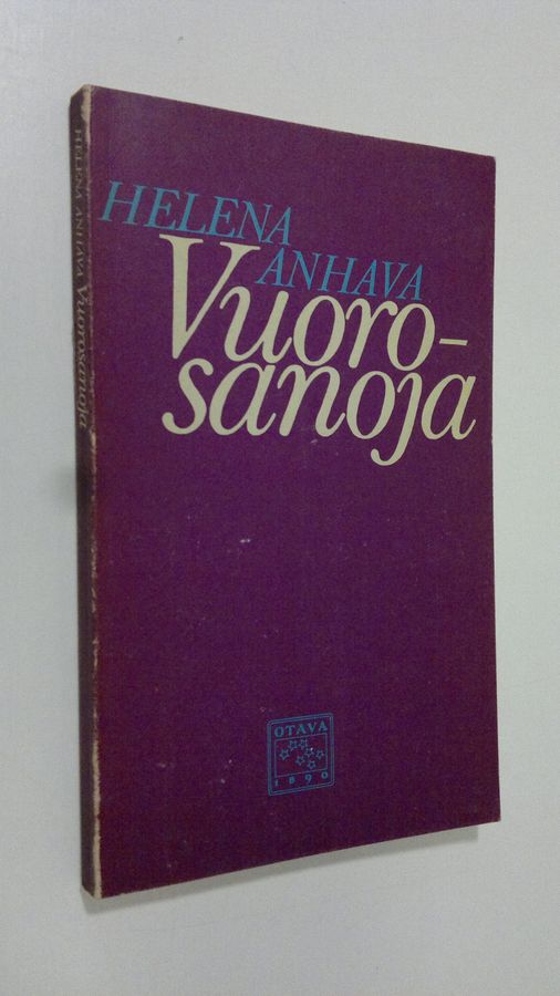 Helena Anhava : Vuorosanoja : runoja