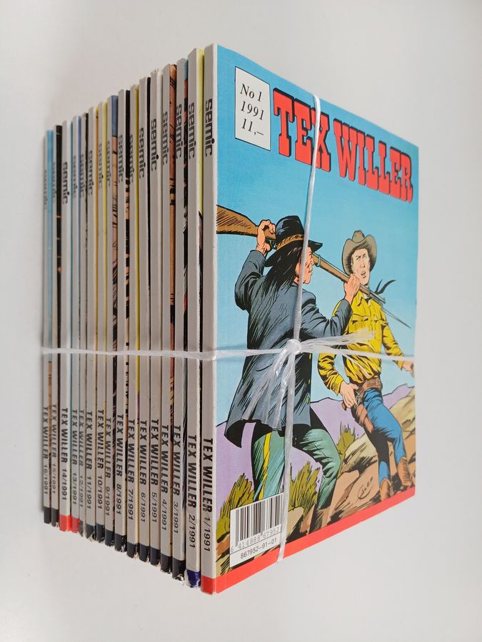 Tex Willer vuosikerta 1991 (1-16)