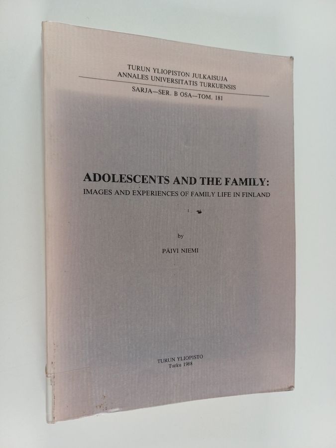 Adolescents and the family