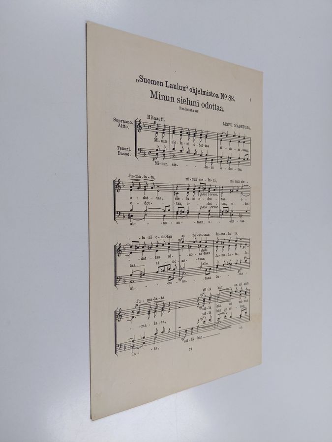 Minun sieluni odottaa