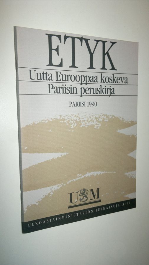 Uutta Eurooppaa koskeva Pariisin peruskirja