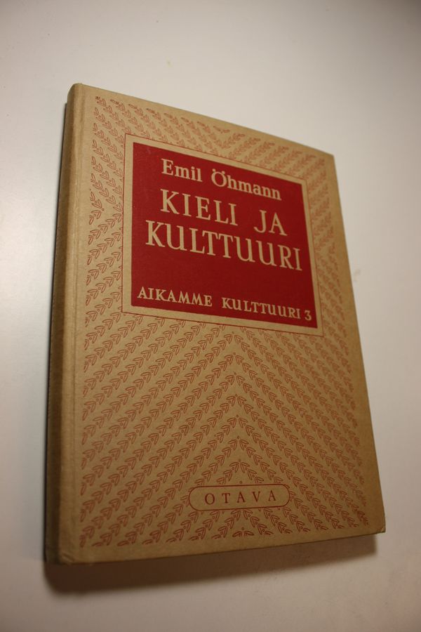 Kieli ja kulttuuri : kielitieteen peruskysymyksiä