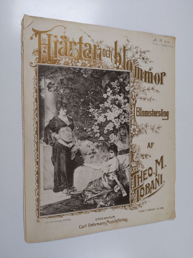 Theo M. Tobani : Hjärtan och blommor : Blomstersång - Piano 2 händer