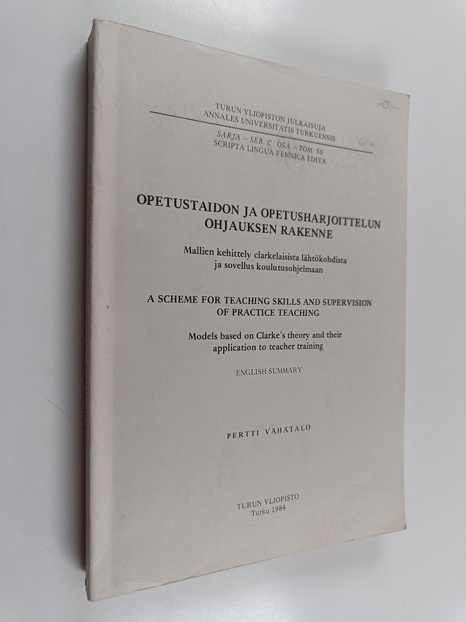 Opetustaidon ja opetusharjoittelun ohjauksen rakenne
