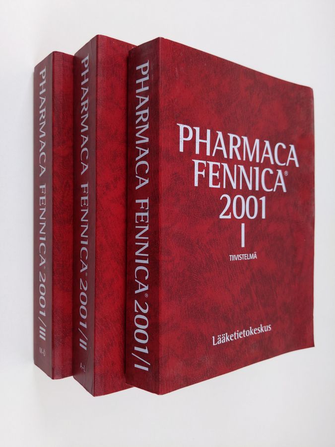 Pharmaca fennica 2001/1-3 : lääkevalmisteet