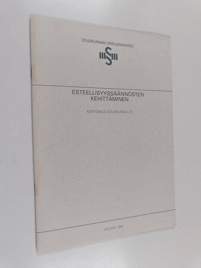 Esteellisyyssäännösten kehittäminen
