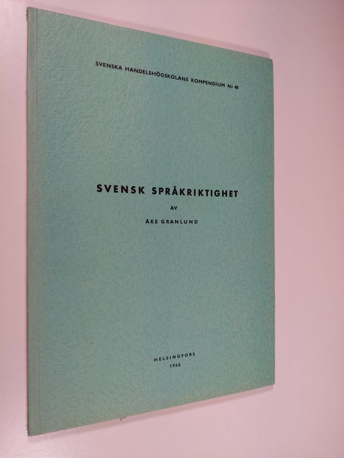Svensk språkriktighet