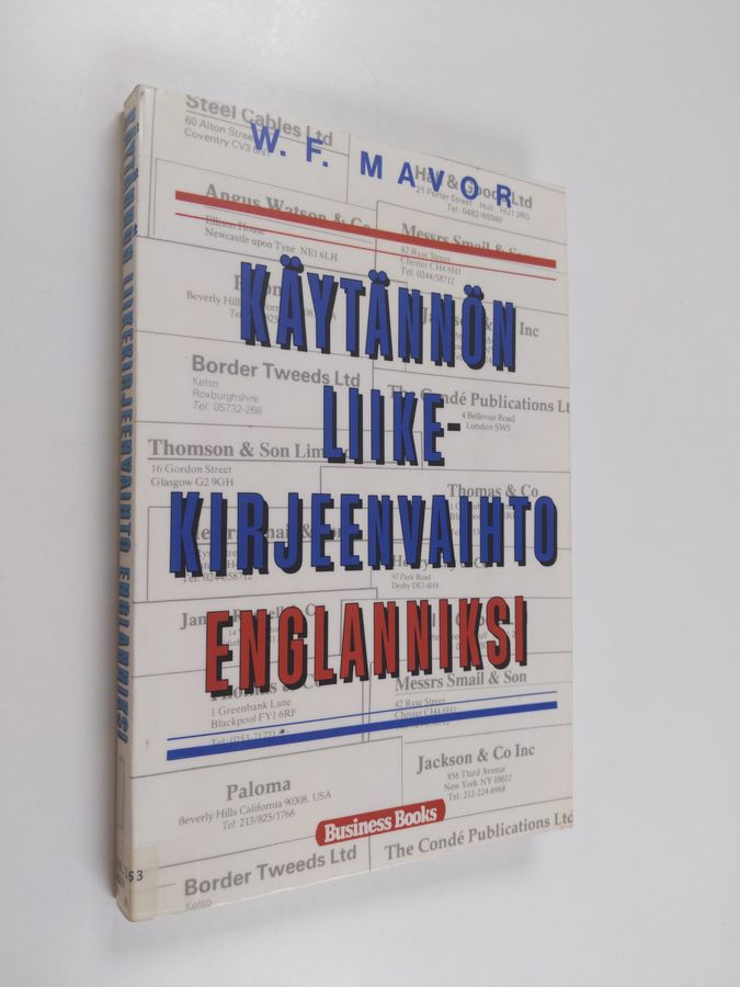 Käytännön liikekirjeenvaihto englanniksi