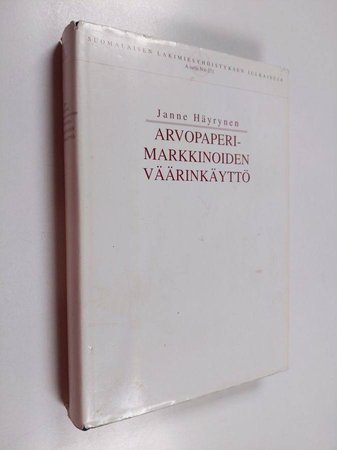 Arvopaperimarkkinoiden väärinkäyttö