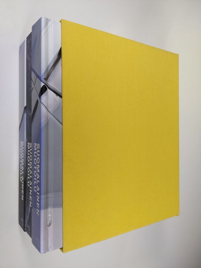 Susann (toim.) Vihma : Suomalainen muotoilu 1-3 : Kohti kestäviä valintoja : Esineistä teollisuustuotteiksi