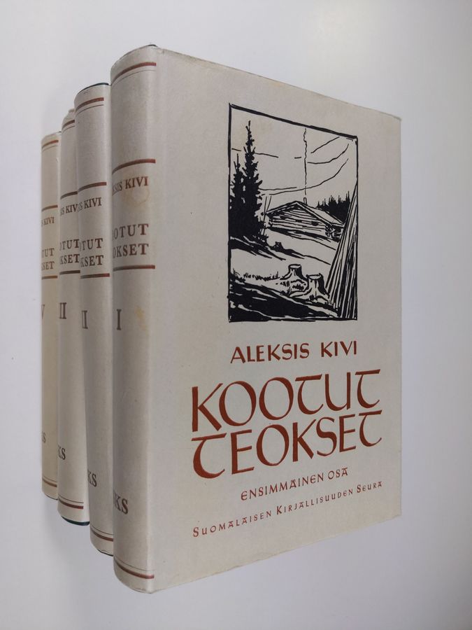 Aleksis Kivi : Kootut teokset 1-4