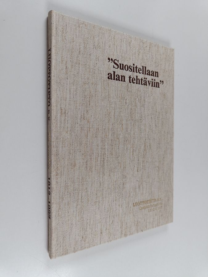 Suositellaan alan tehtäviin