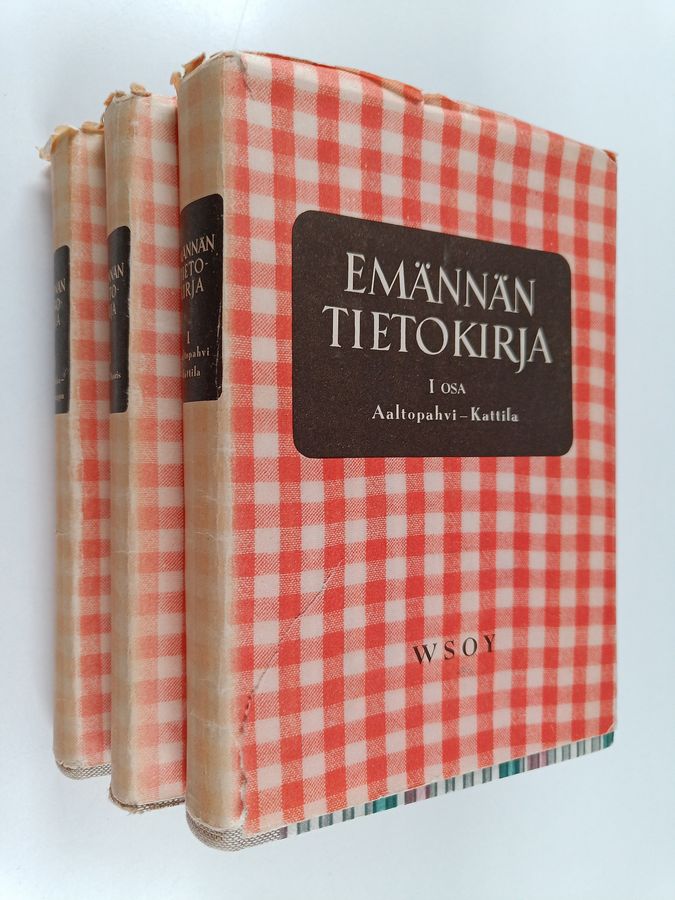 Marja (toim.kunta) Helaakoski-Tuominen : Emännän tietokirja 1-3