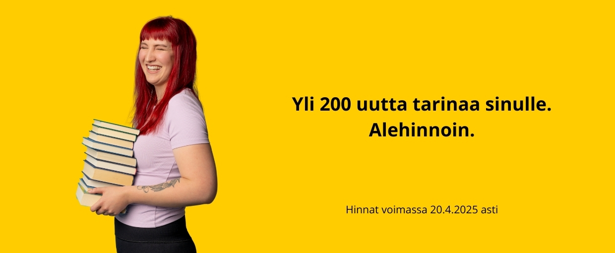 Yli 200 kevään uutuuskirjaa ALE-hintaan!