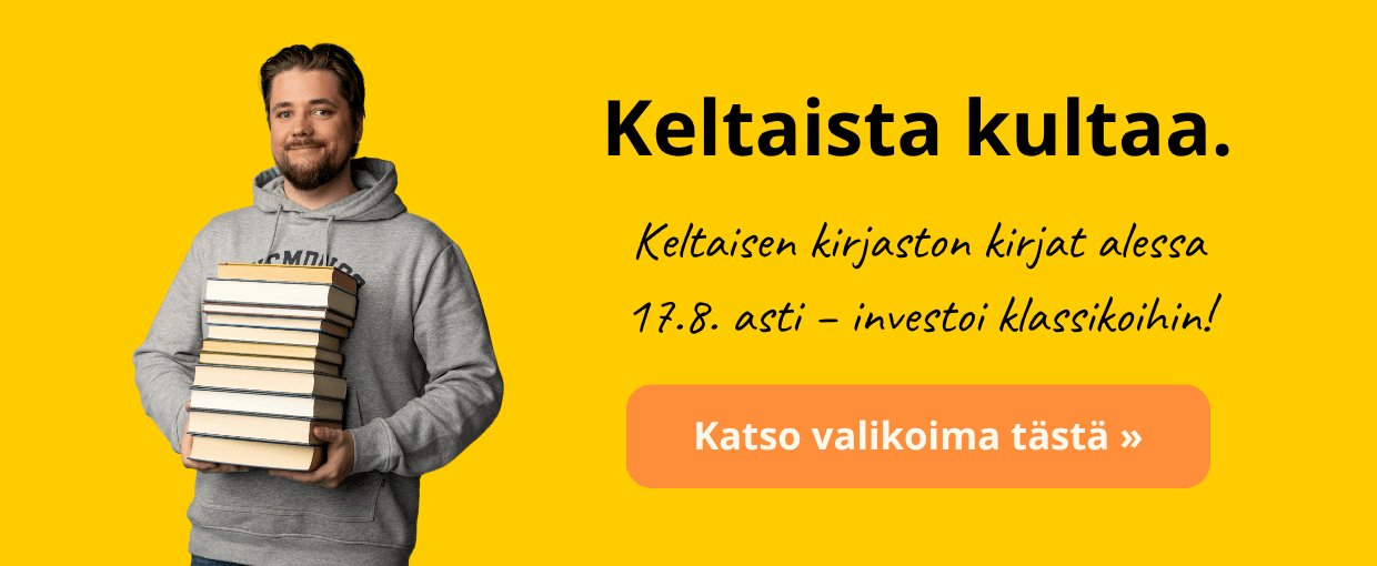 Keltaista kultaa. Uudet ja käytetyt Keltaisen kirjaston klassikot nyt alessa!