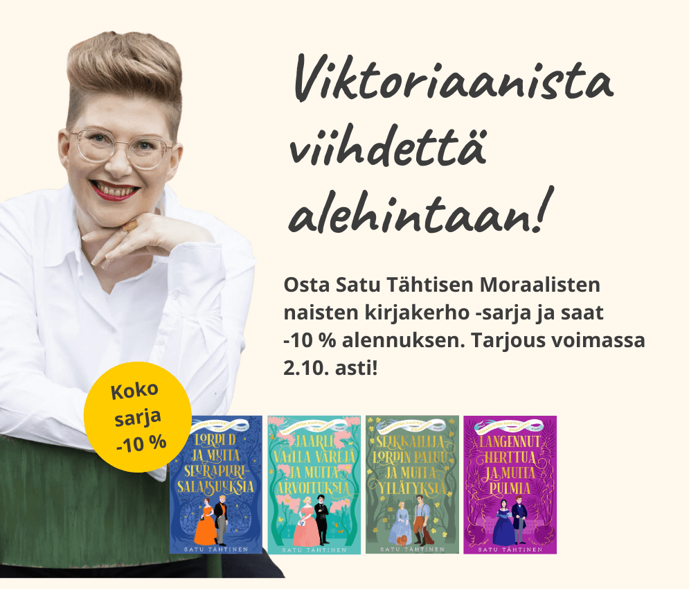 Moraalisten naisten kirjakerho alehintaan