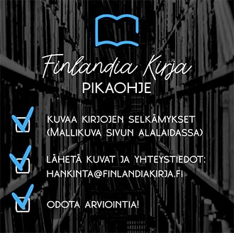 Pikaohje kirjojen myymiseksi Finlandia Kirjalle