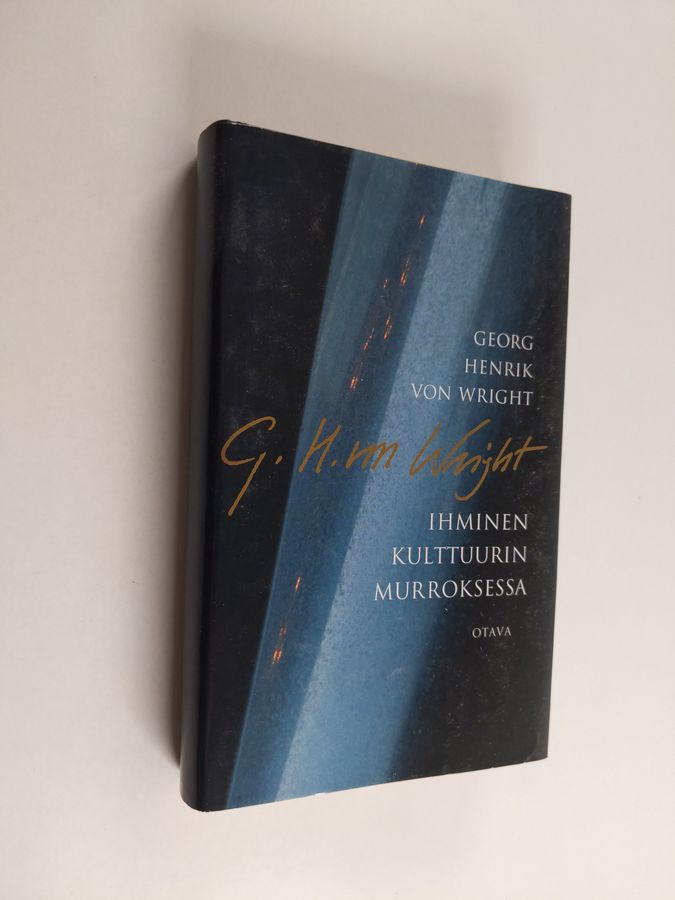 Georg Henrik von Wright : Ihminen kulttuurin murroksessa