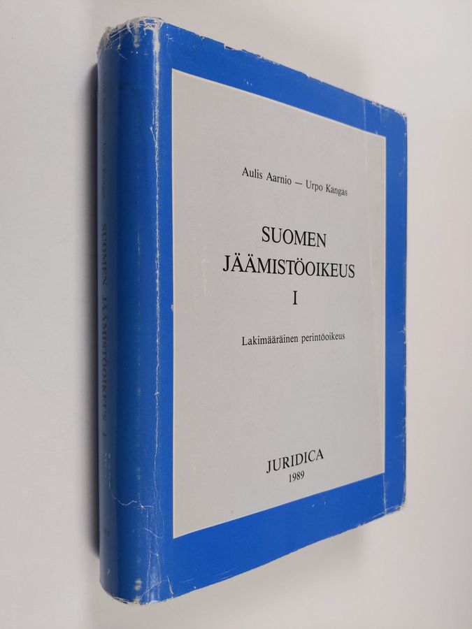 Aulis Aarnio : Suomen jäämistöoikeus 1 : Lakimääräinen perintöoikeus 1989