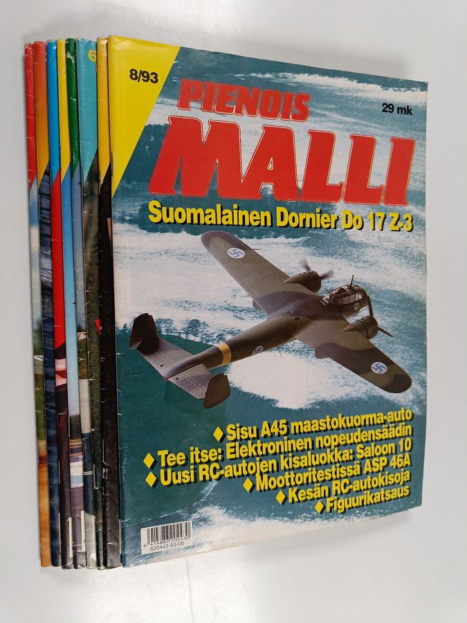 Pienoismalli vuosikerta 1993 (1-8)