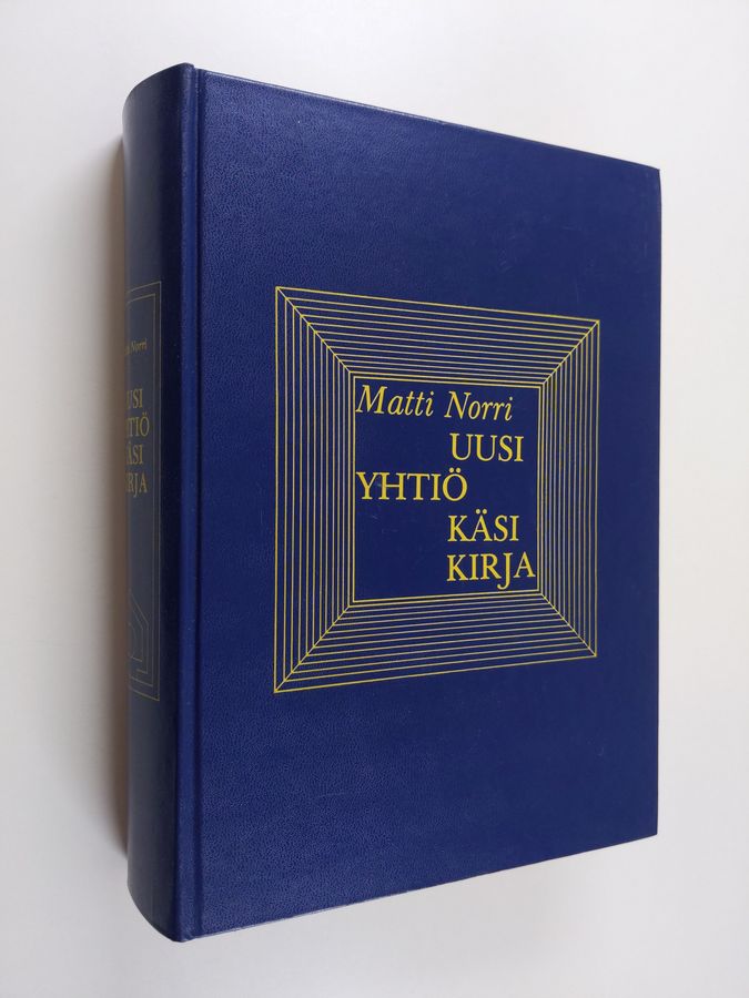 Matti Norri : Uusi yhtiökäsikirja