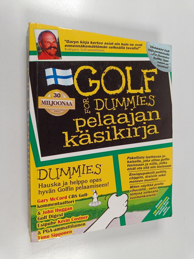 Gary McCord : Golf for dummies : pelaajan käsikirja